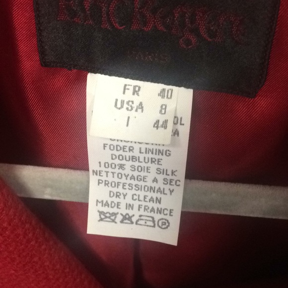 Vintage Eric Bergere coat - Picture 8 of 8